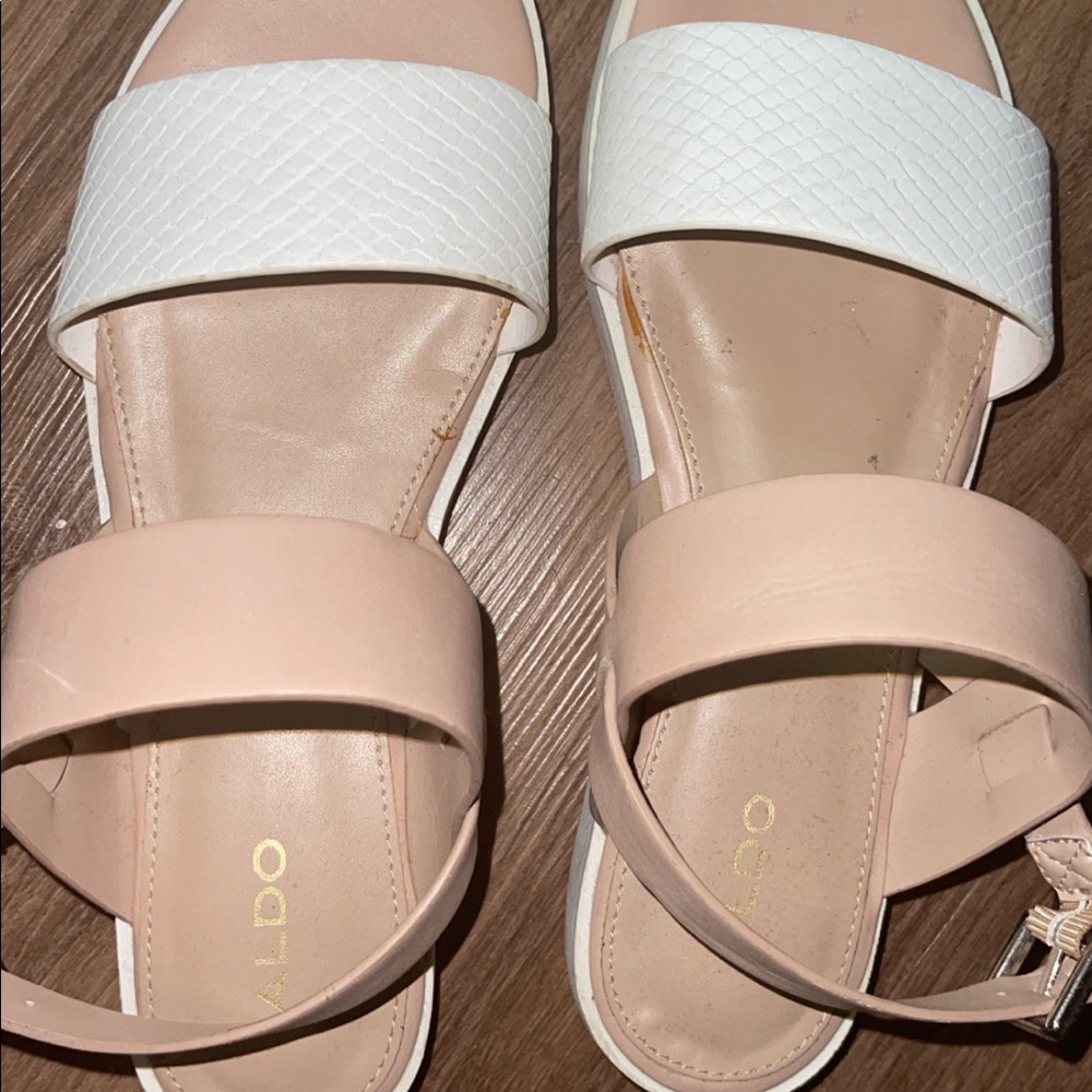 aldo platform sandals size 8.5